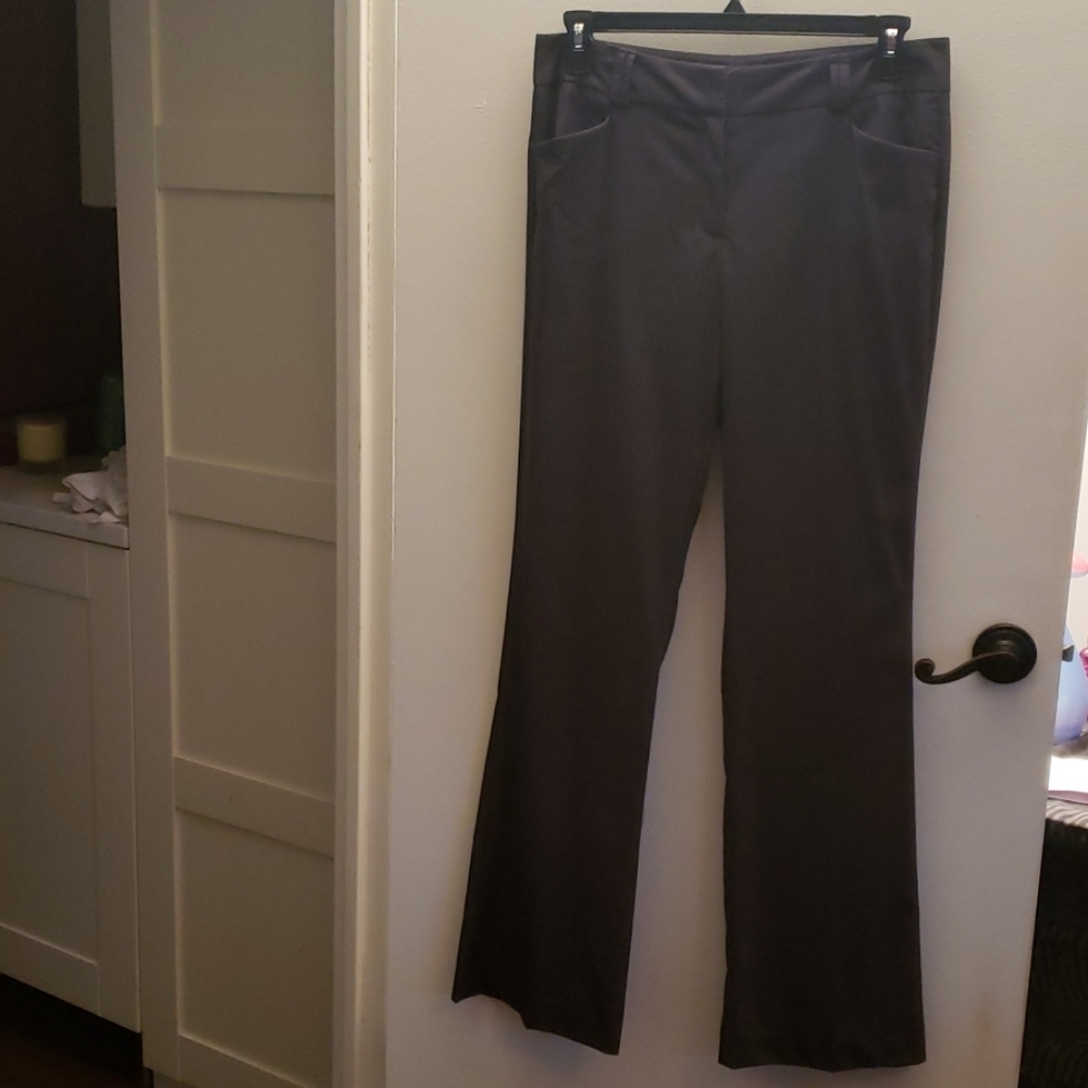 Gray dress pants